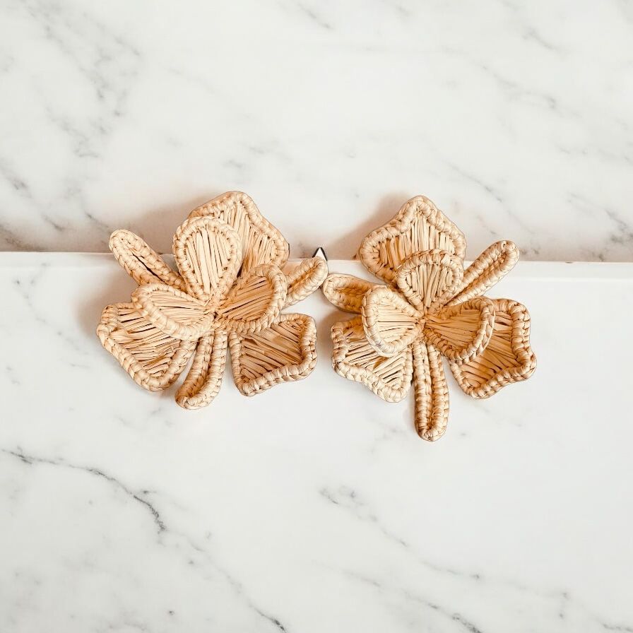 ARETES ORQUIDEAS NATURAL: imagen 1