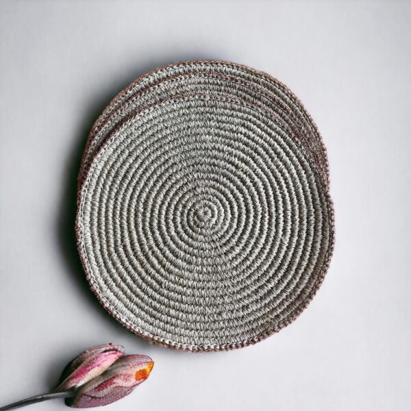 INDIVIDUALES FIQUE COBRE NATURAL