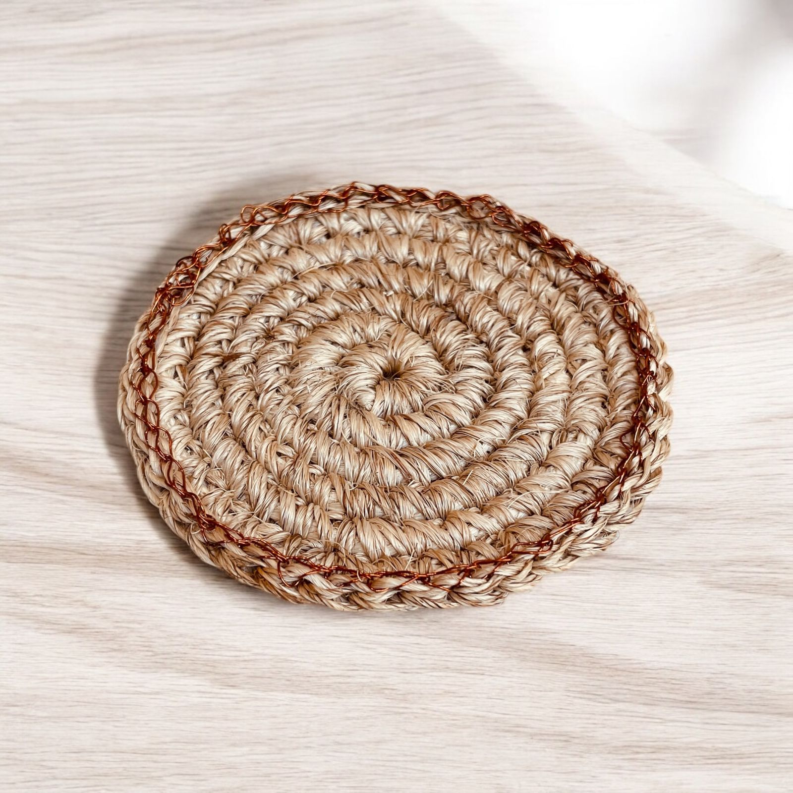 PORTAVASOS FIQUE COBRE: imagen 1