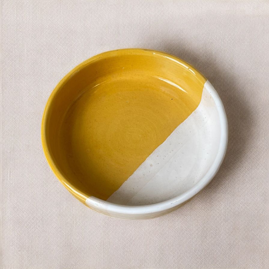 PLATO REDONDO MOSTAZA: imagen 3