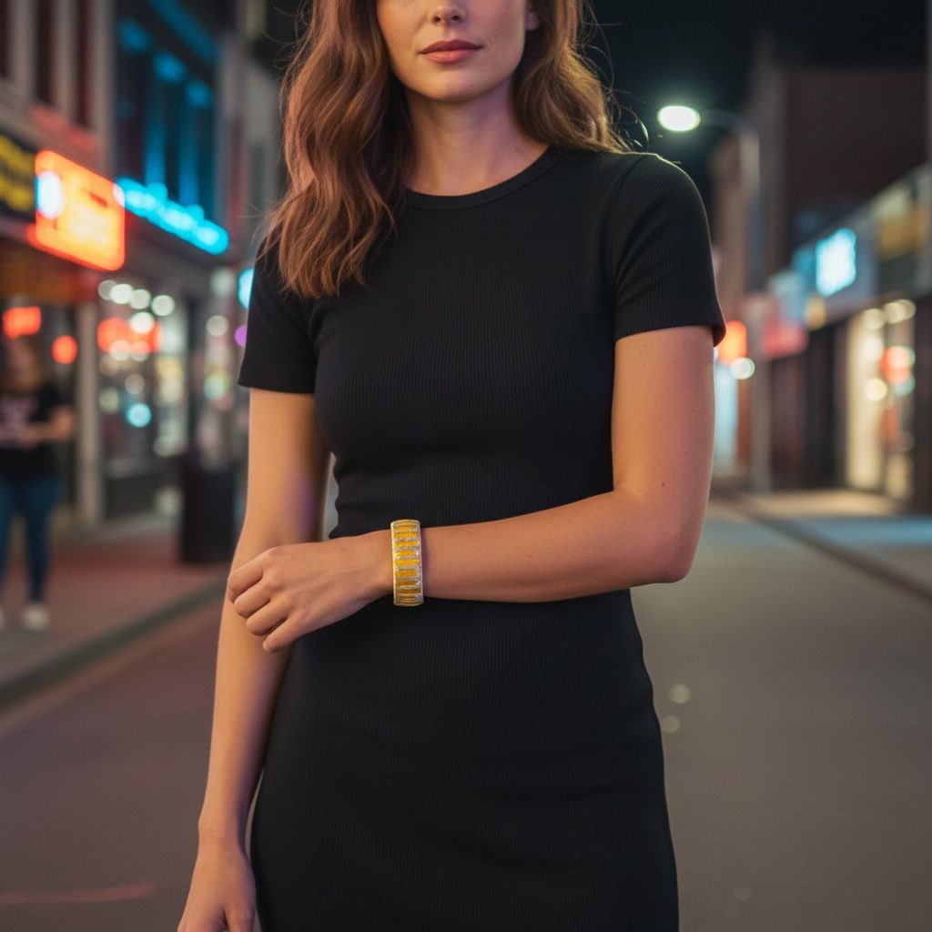 PULSERA  AMARILLA: imagen 2