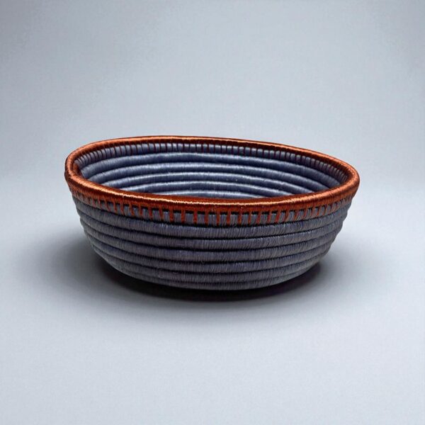 CANASTA  FIQUE COBRE