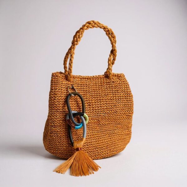 MOCHILA OLIVIA MOSTAZA  S