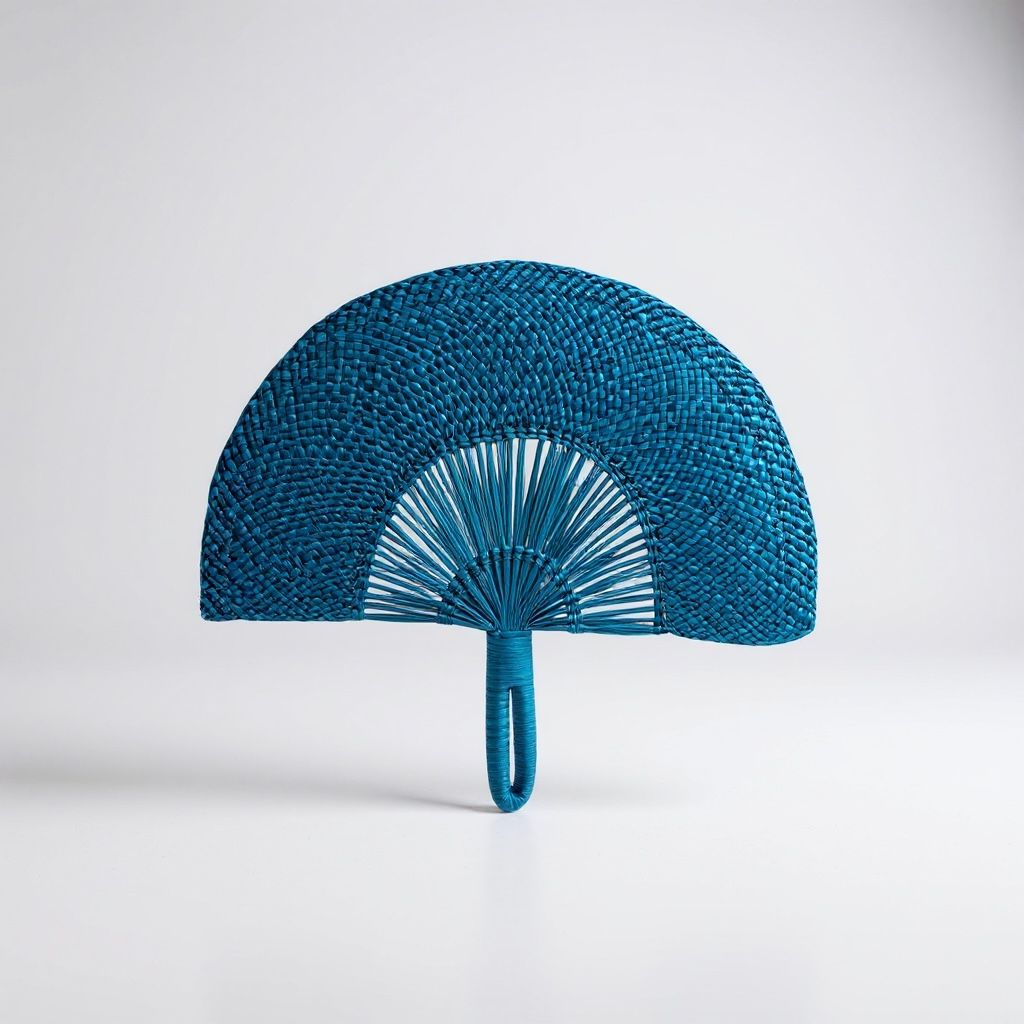 ABANICO  IRACA AZUL: imagen 1