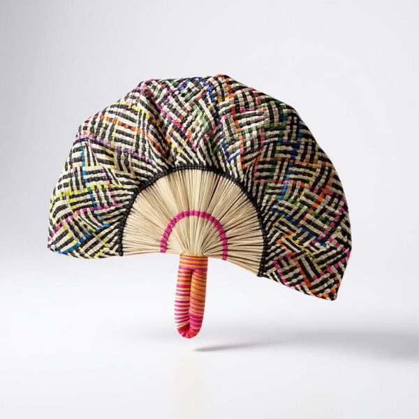 ABANICO ONDAS SALMON