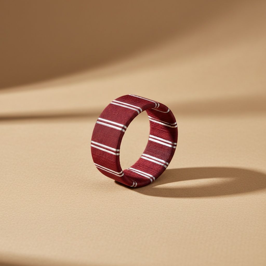 PULSERA VINO TINTO: imagen 1