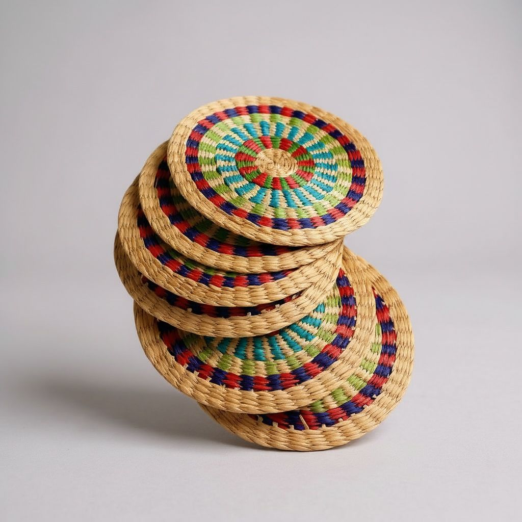 PORTAVASOS  MULTICOLOR: imagen 1