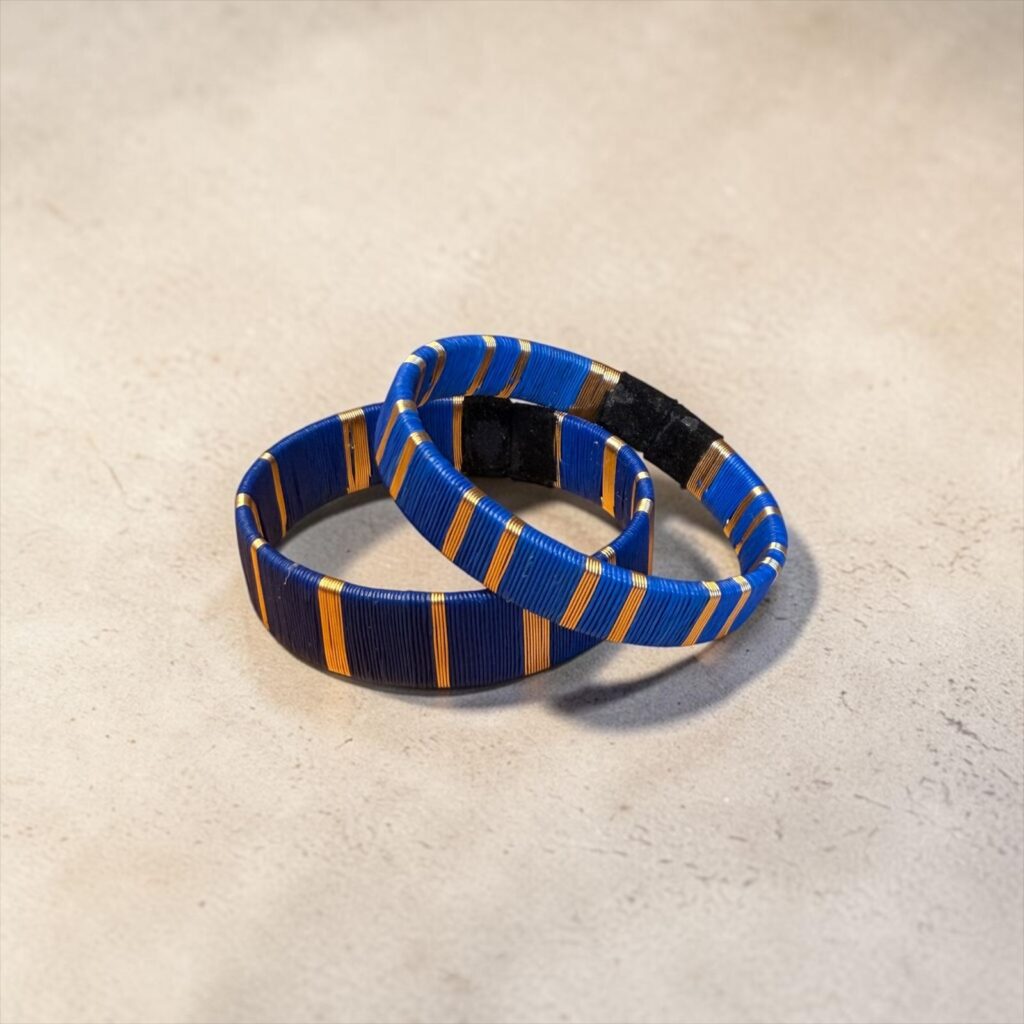 DUO PULSERAS AZUL