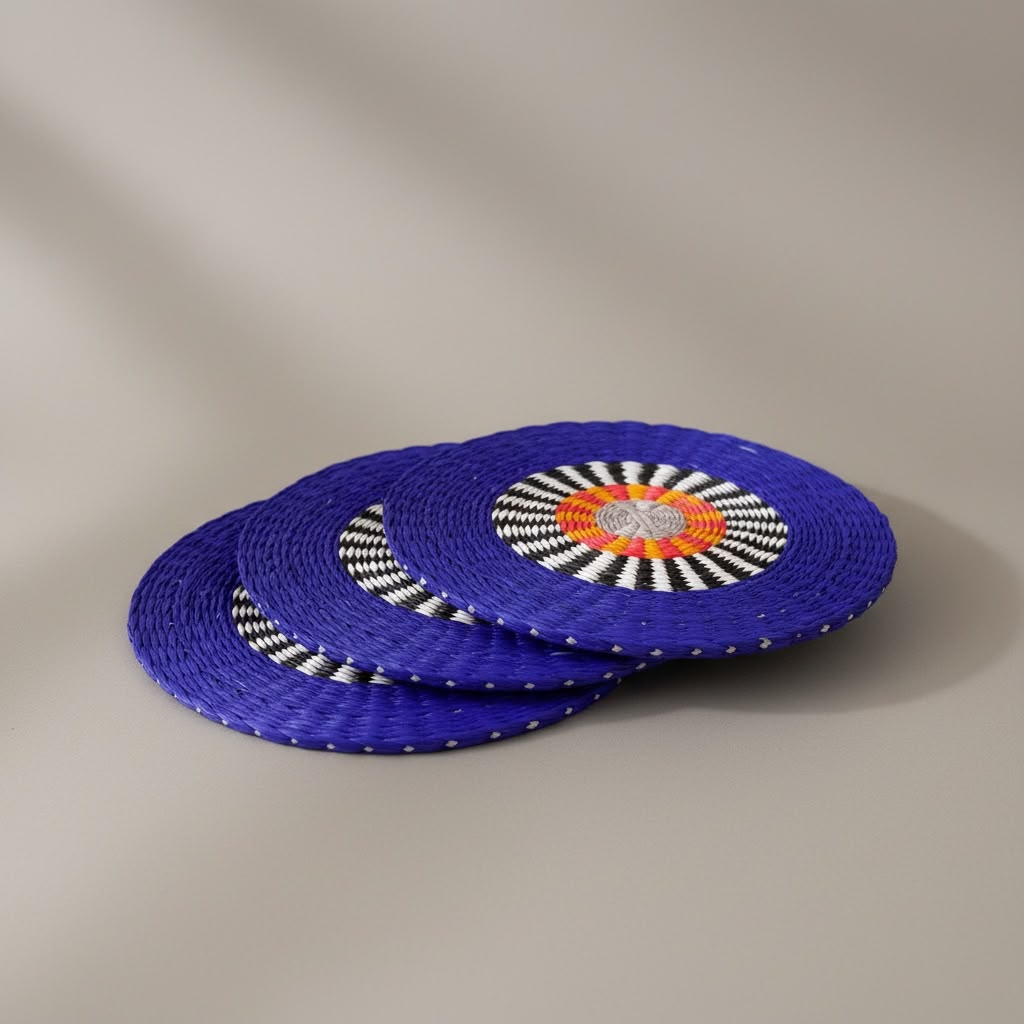 PORTAVASOS MORADO