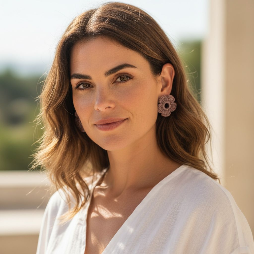 ARETES  PETUNIA: imagen 2