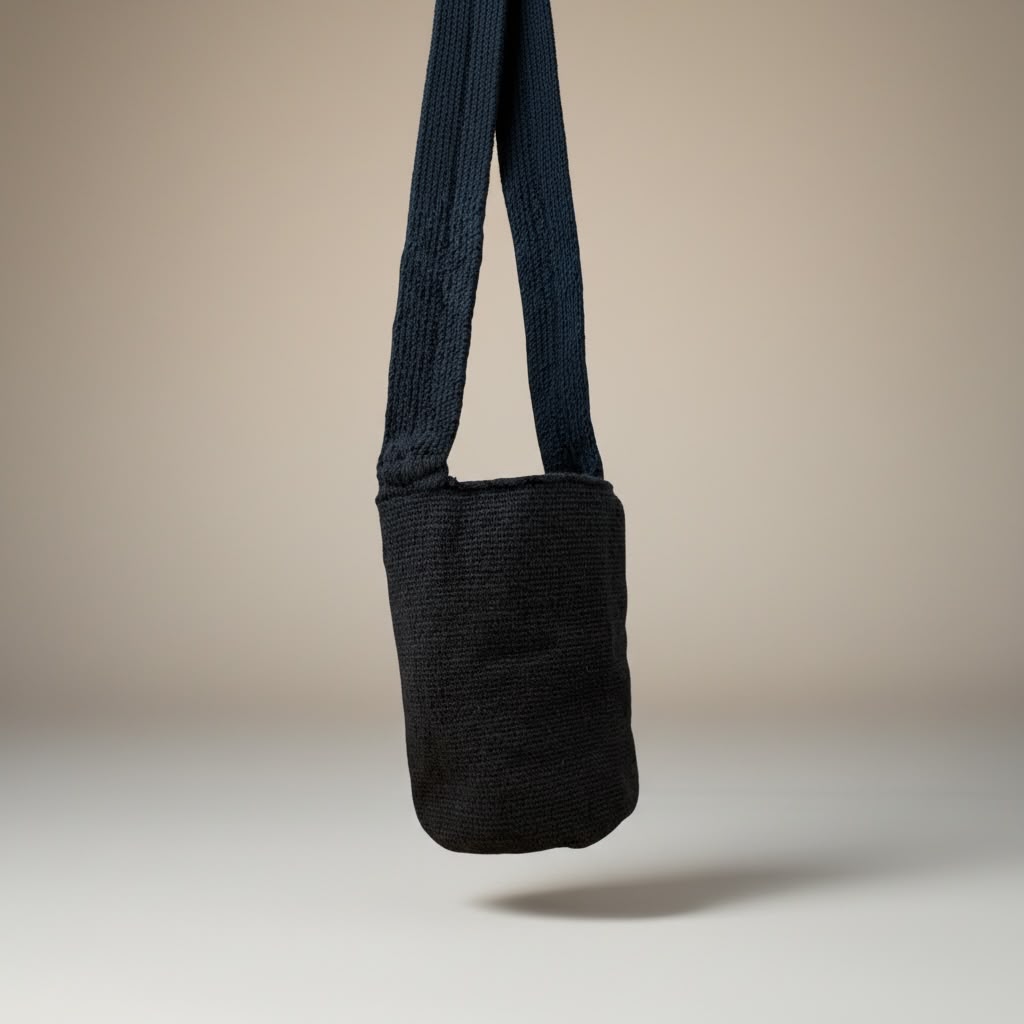 MOCHILA LANA NEGRA: imagen 2