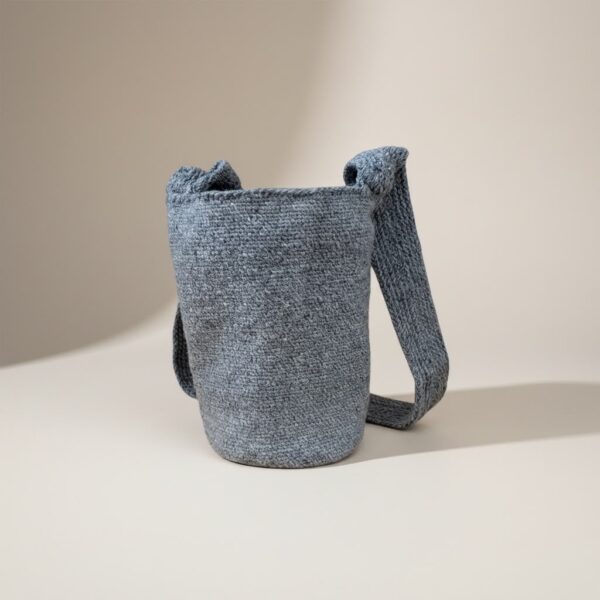 MOCHILA LANA GRIS