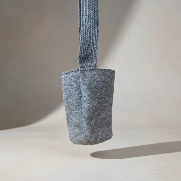 MOCHILA LANA GRIS: imagen 2