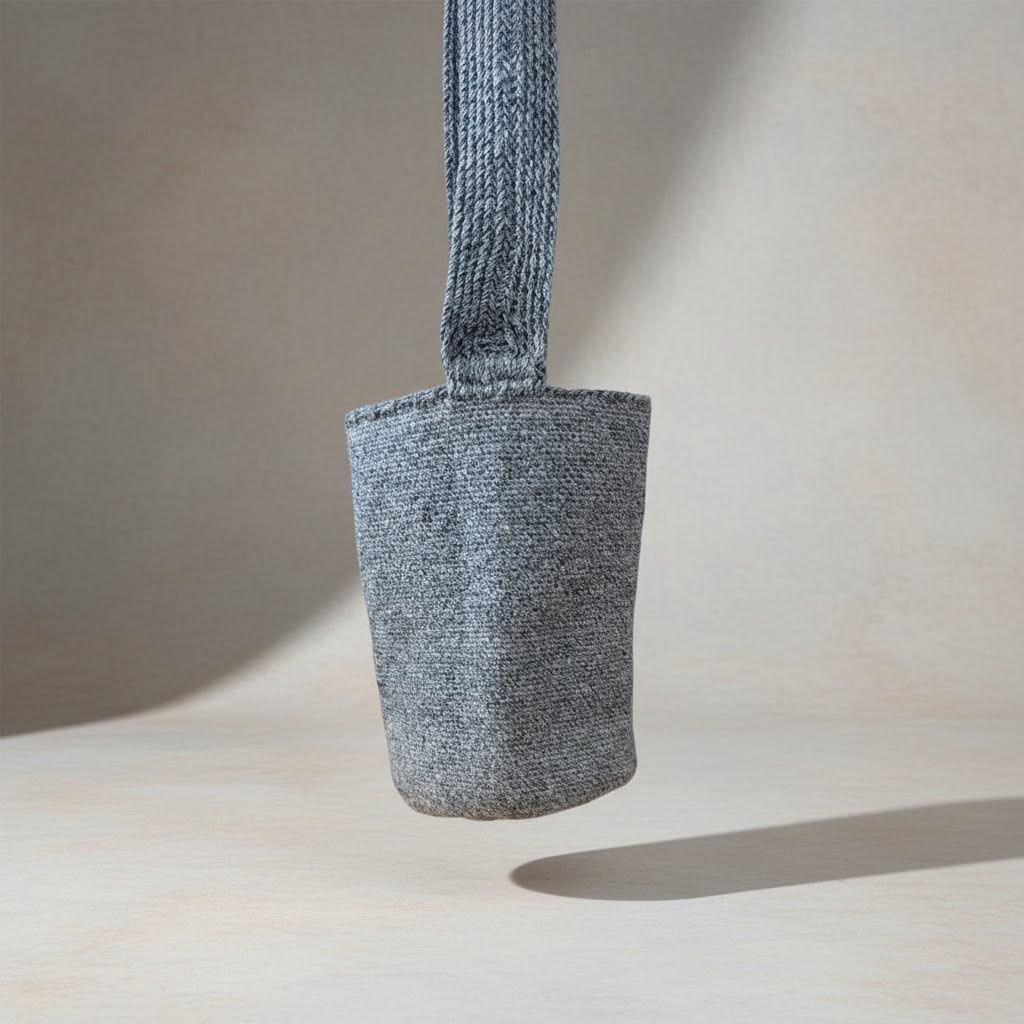 MOCHILA LANA GRIS: imagen 2