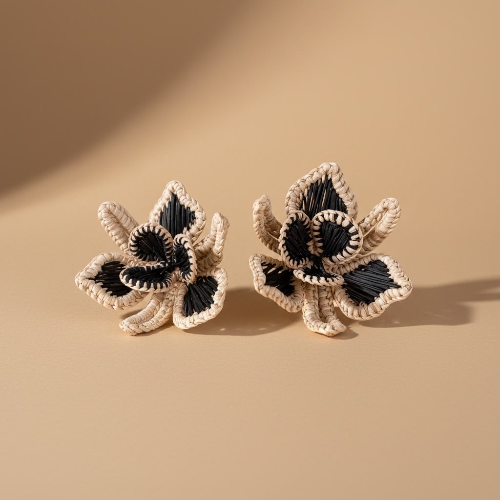 ARETES ORQUIDEAS B&N